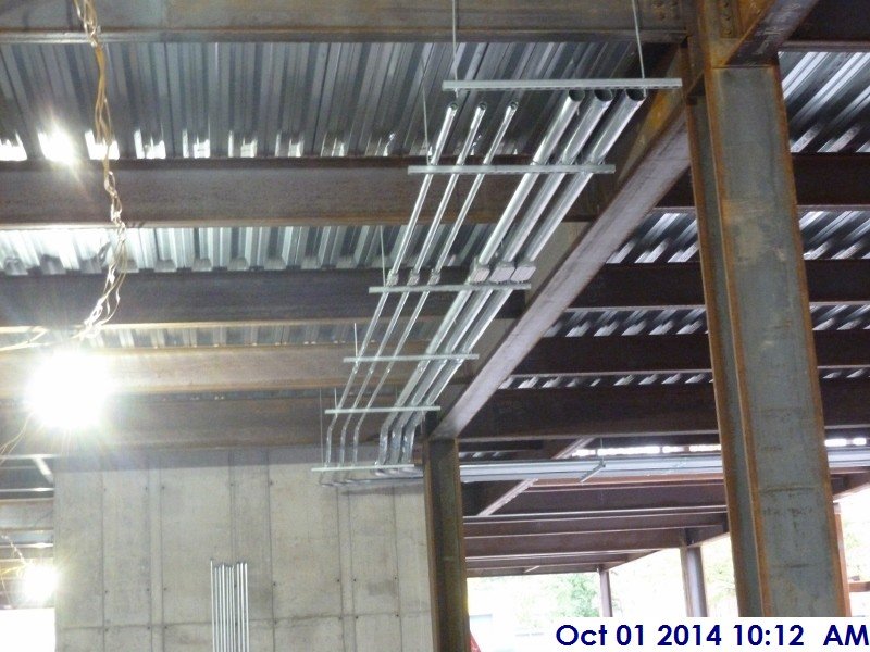 Started installing conduit at the 1st Floor Facing West (2) (800x600)